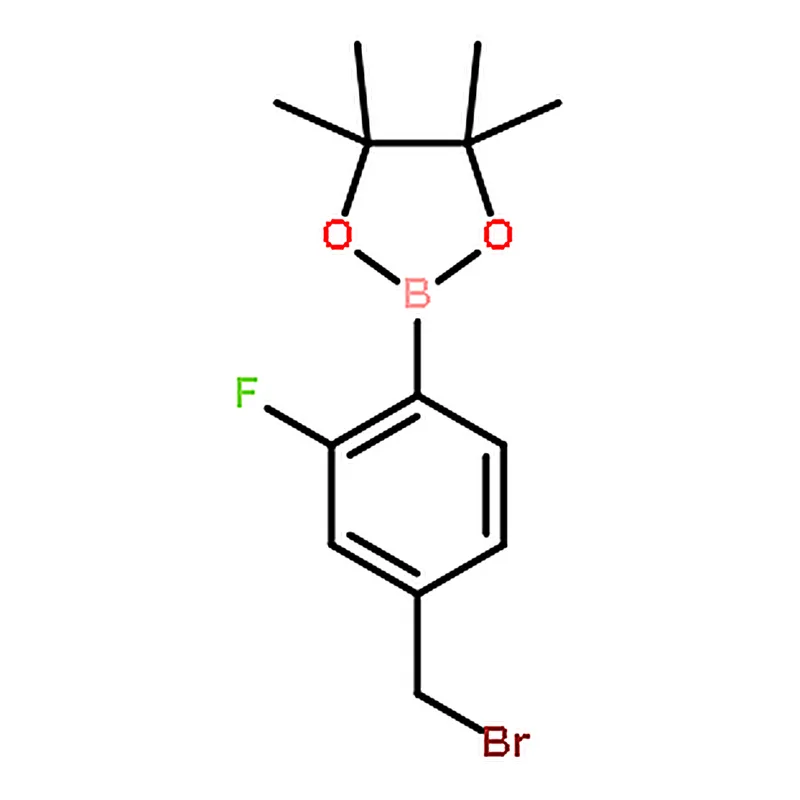 RHAWN 2-(4-(Bromomethyl)-2-fluorophenyl)-4,4,5,5-tetramethyl-1,3,2-dioxaborolane