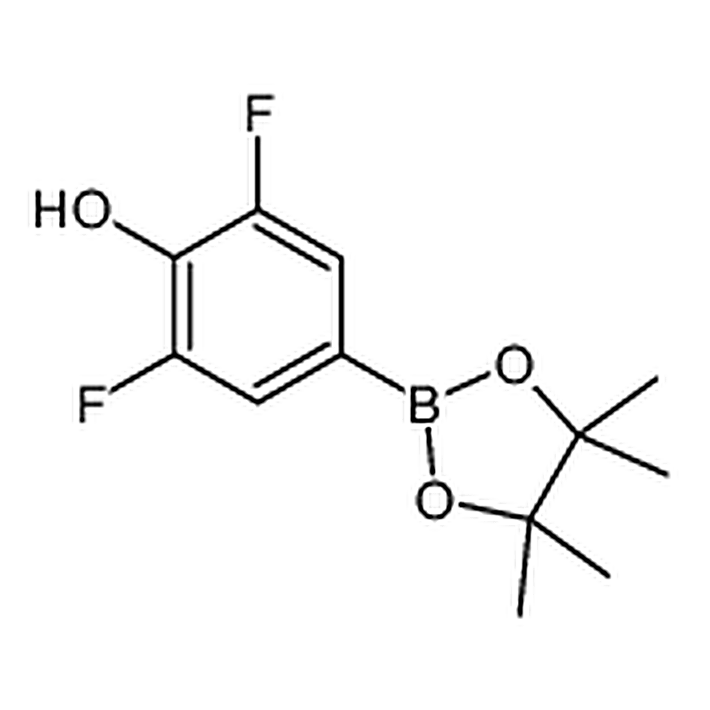 RHAWN 2,6-Difluoro-4-(4,4,5,5-tetramethyl-1,3,2-dioxaborolan-2-yl)phenol