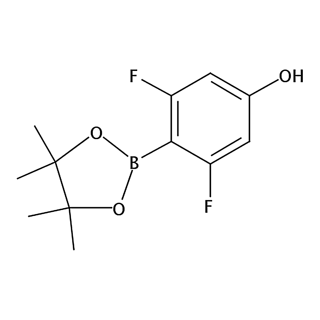 RHAWN 3,5-Difluoro-4-(4,4,5,5-tetramethyl-1,3,2-dioxaborolan-2-yl)phenol