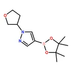 RHAWN 1-(Tetrahydrofuran-3-yl)-4-(4,4,5,5-tetramethyl-1,3,2-dioxaborolan-2-yl)-1H-pyrazole