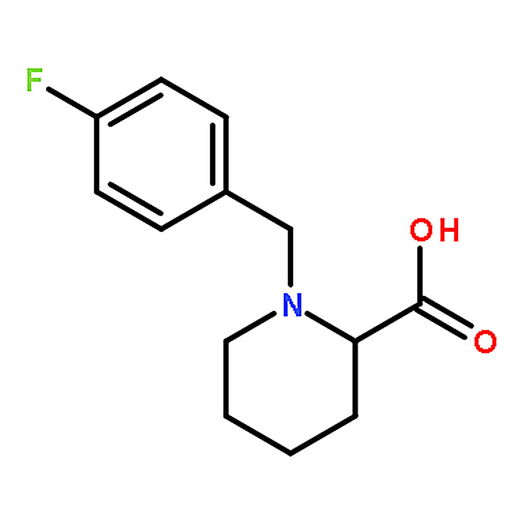RHAWN 1-(4-Fluoro-benzyl)-piperidine-2-carboxylicacid