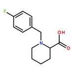 RHAWN 1-(4-Fluoro-benzyl)-piperidine-2-carboxylicacid