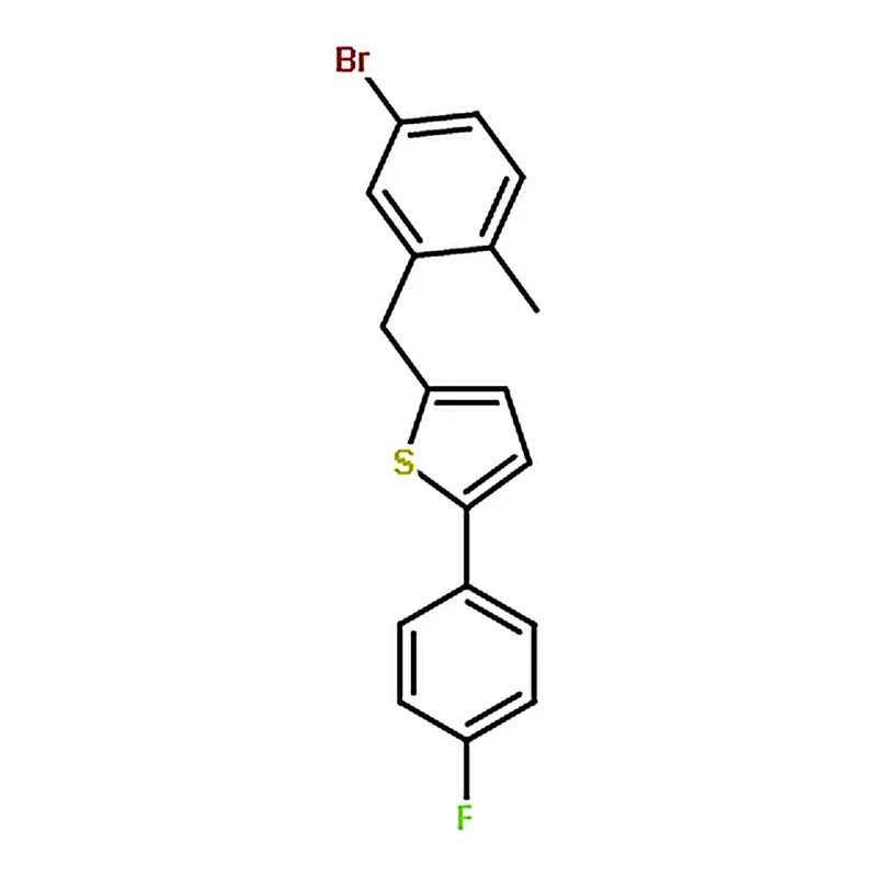 RHAWN 2-(5-Bromo-2-methylbenzyl)-5-(4-fluorophenyl)thiophene