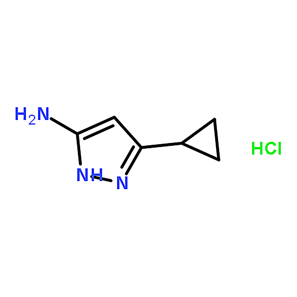 RHAWN 3-Cyclopropyl-1H-pyrazol-5-amine hydrochloride