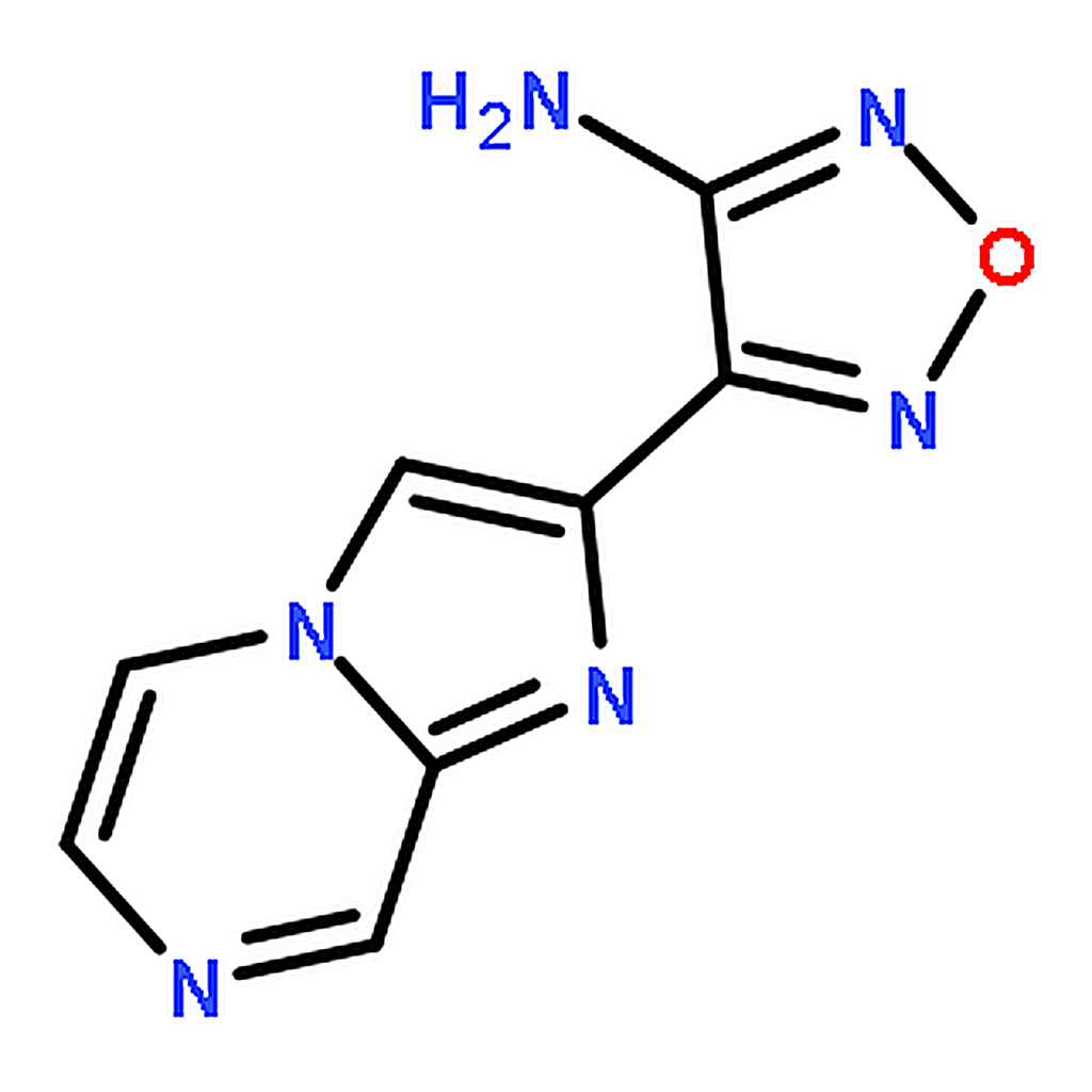 RHAWN 4-(Imidazo[1，2-a]pyrazin-2-yl)-1，2，5-oxadiazol-3-amine