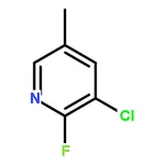 RHAWN 3-Chloro-2-fluoro-5-methylpyridine
