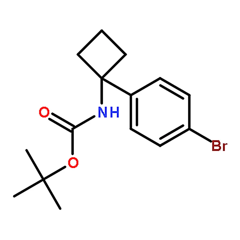 RHAWN tert-Butyl (1-(4-bromophenyl)cyclobutyl)carbamate