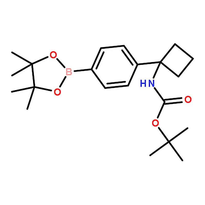 RHAWN tert-Butyl (1-(4-(4,4,5,5-tetramethyl-1,3,2-dioxaborolan-2-yl)phenyl)cyclobutyl)carbamate