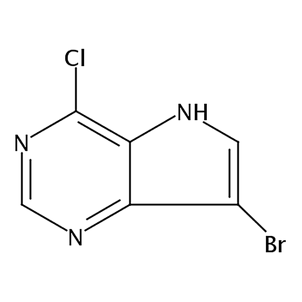 RHAWN 7-Bromo-4-chloro-5H-pyrrolo[3,2-d]pyrimidine