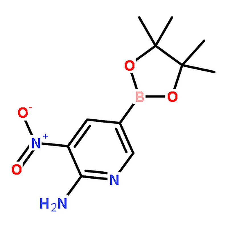RHAWN 3-NITRO-5-(4,4,5,5-TETRAMETHYL-1,3,2-DIOXABOROLAN-2-YL)PYRIDIN-2-AMINE