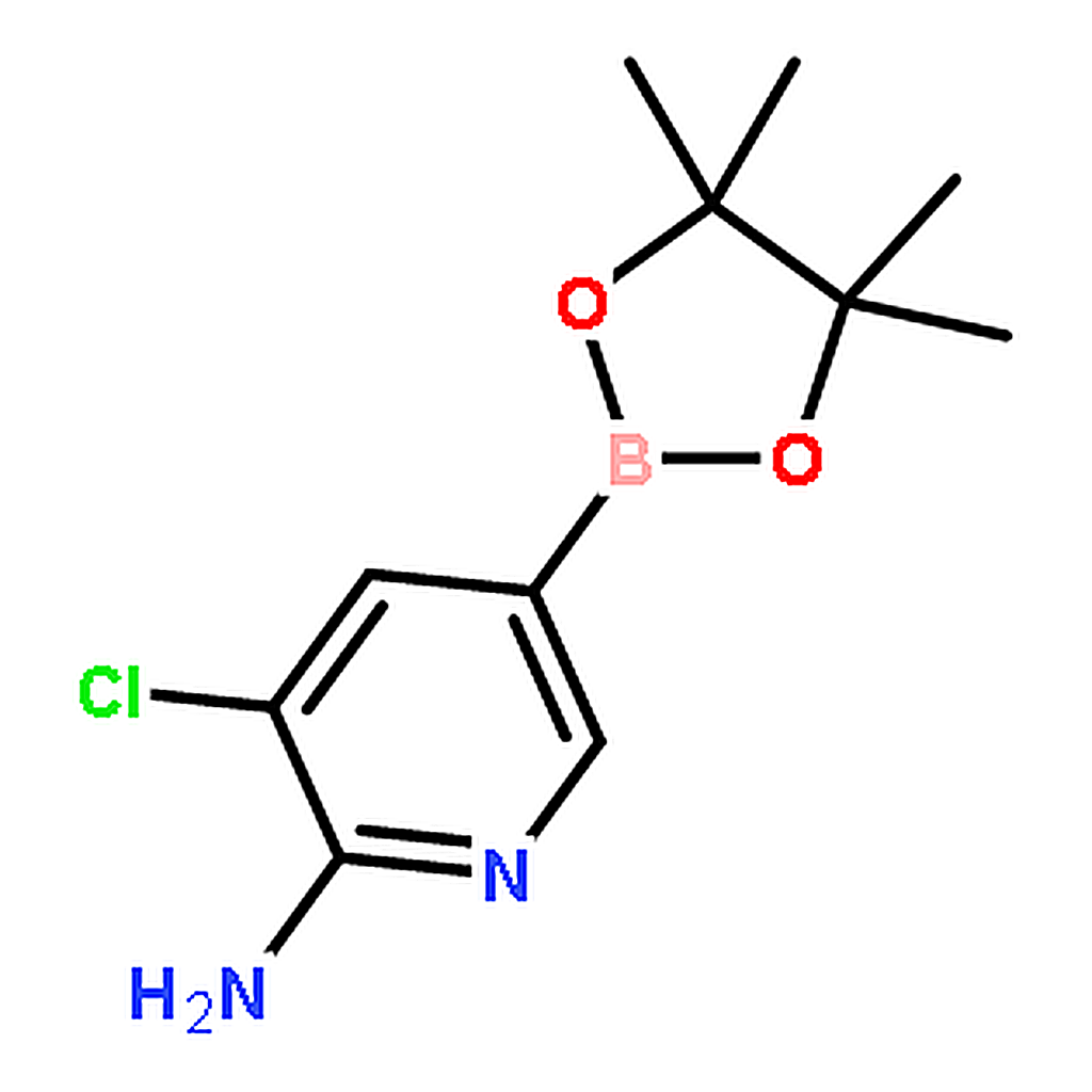 RHAWN 3-Chloro-5-(4,4,5,5-tetramethyl-1,3,2-dioxaborolan-2-yl)pyridin-2-amine