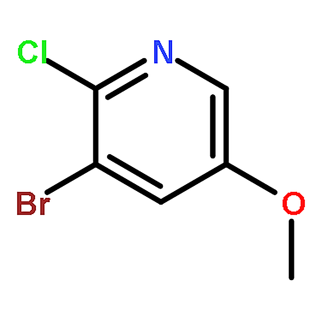 RHAWN 3-Bromo-2-chloro-5-methoxypyridine