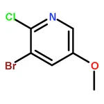 RHAWN 3-Bromo-2-chloro-5-methoxypyridine