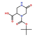 RHAWN (S)-1-(tert-Butoxycarbonyl)-5-oxopiperazine-2-carboxylic acid