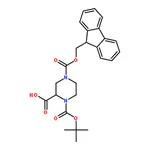 RHAWN (S)-1-N-Boc-4-N-Fmoc-piperazine2-carboxylic acid