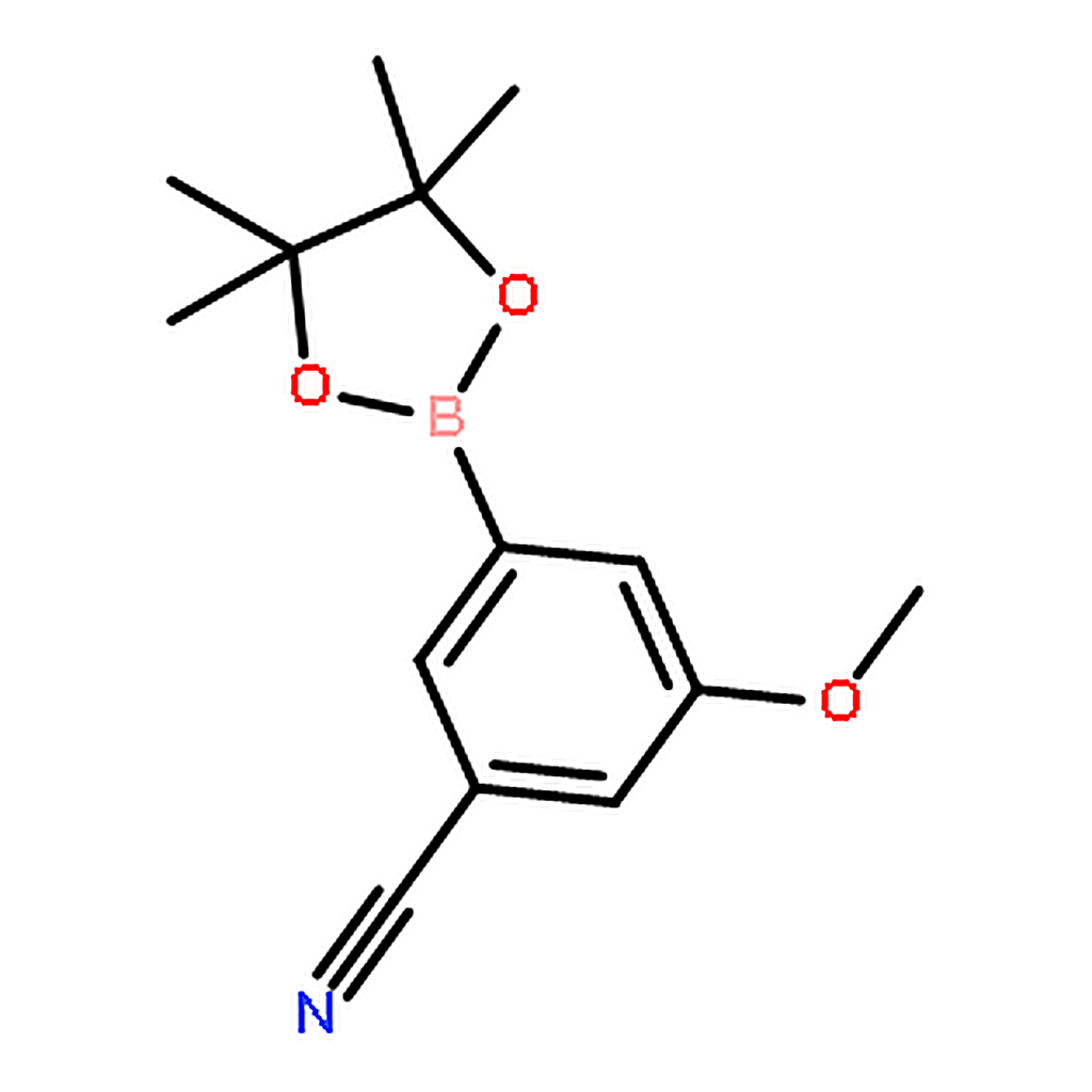 RHAWN 3-Methoxy-5-(4,4,5,5-tetramethyl-1,3,2-dioxaborolan-2-yl)benzonitrile