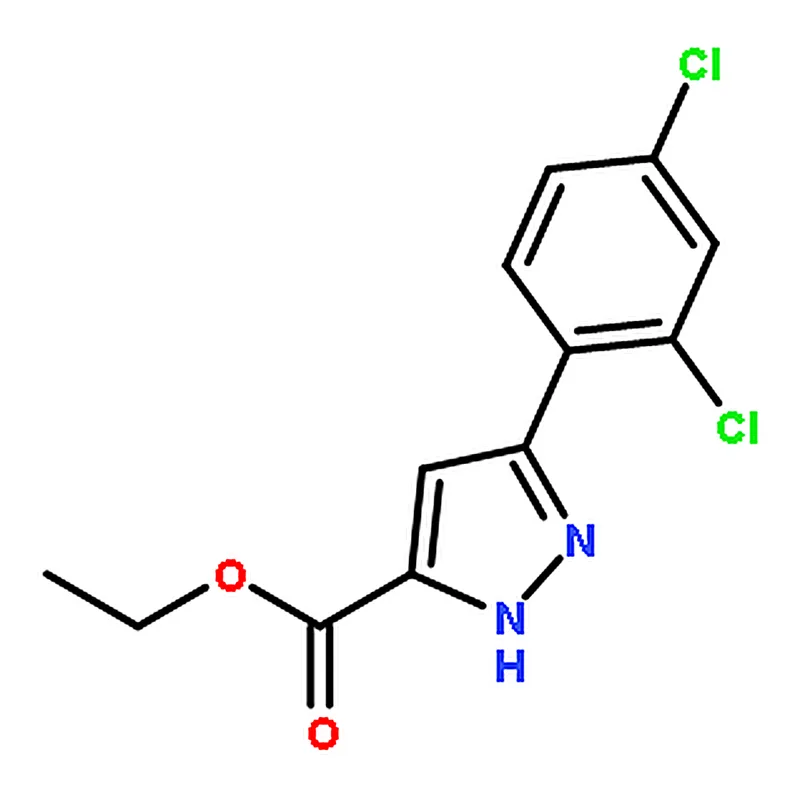 RHAWN ethyl 5-(2,4-dichlorophenyl)-1H-pyrazole-3-carboxylate