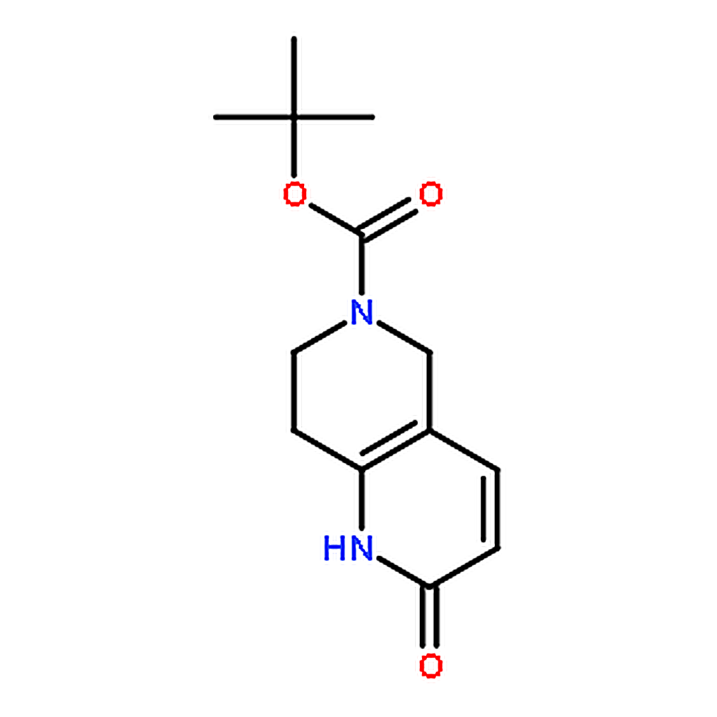 RHAWN tert-Butyl 2-oxo-1,2,7,8-tetrahydro-1,6-naphthyridine-6(5H)-carboxylate