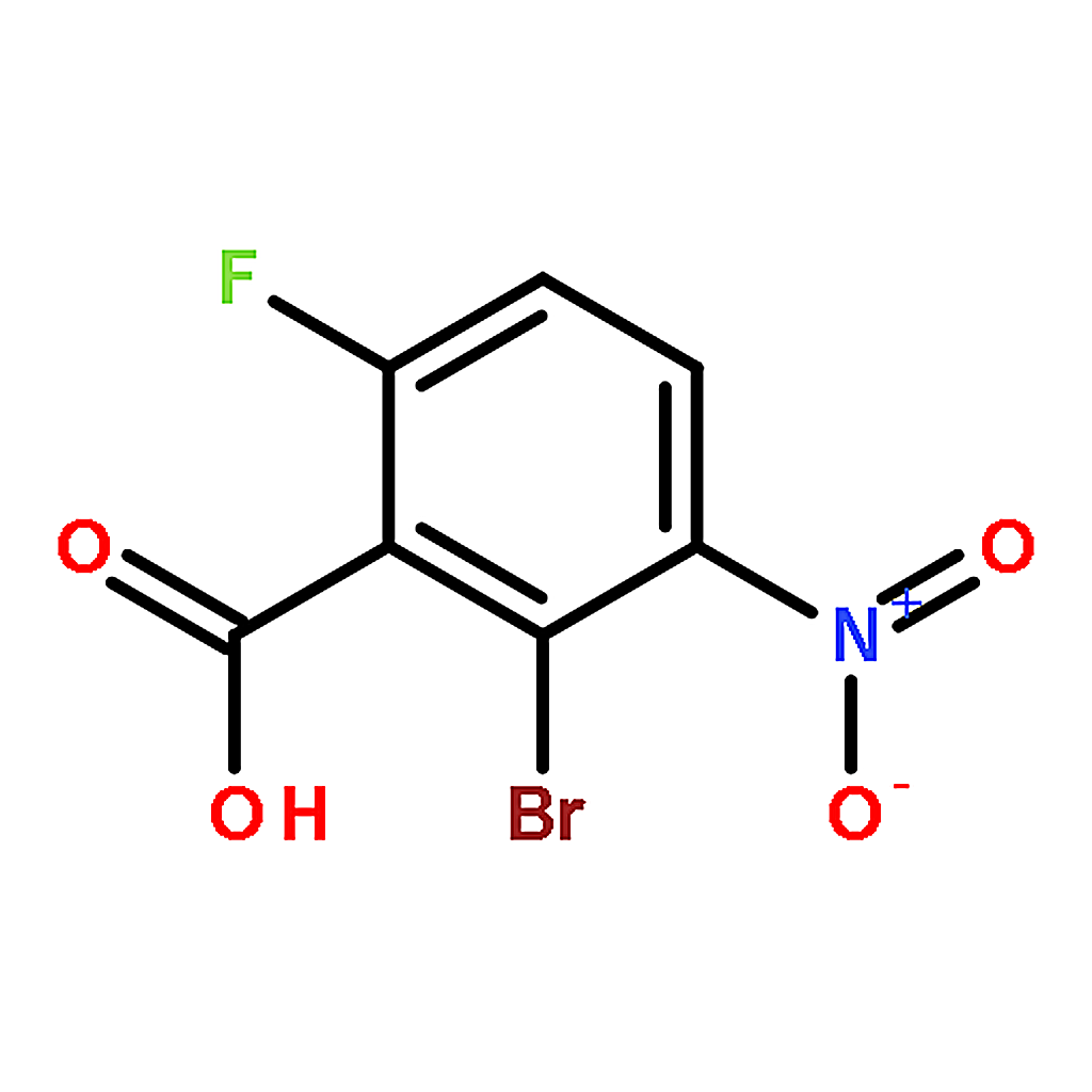 RHAWN 2-Bromo-6-fluoro-3-nitrobenzoic acid