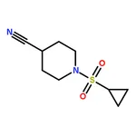 RHAWN 1-(Cyclopropylsulfonyl)piperidine-4-carbonitrile