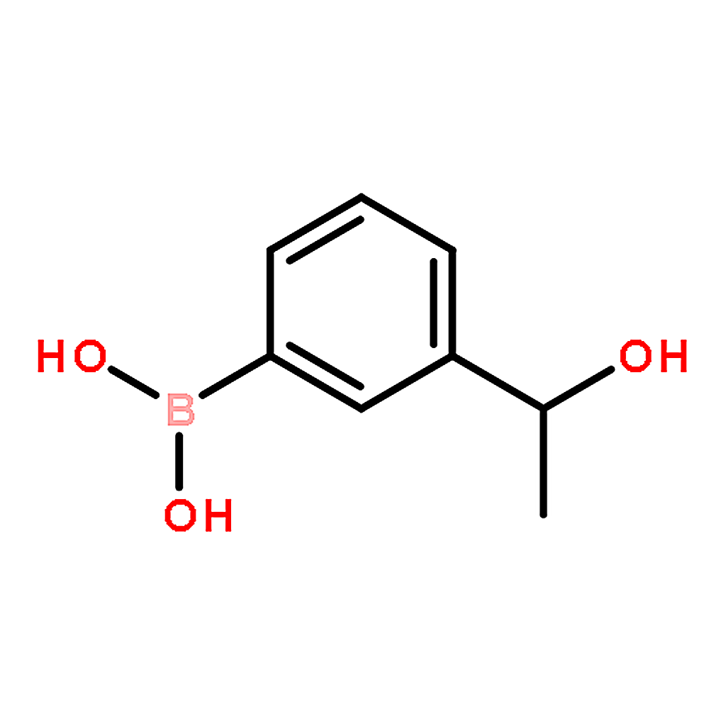 RHAWN (3-(1-Hydroxyethyl)phenyl)boronic acid