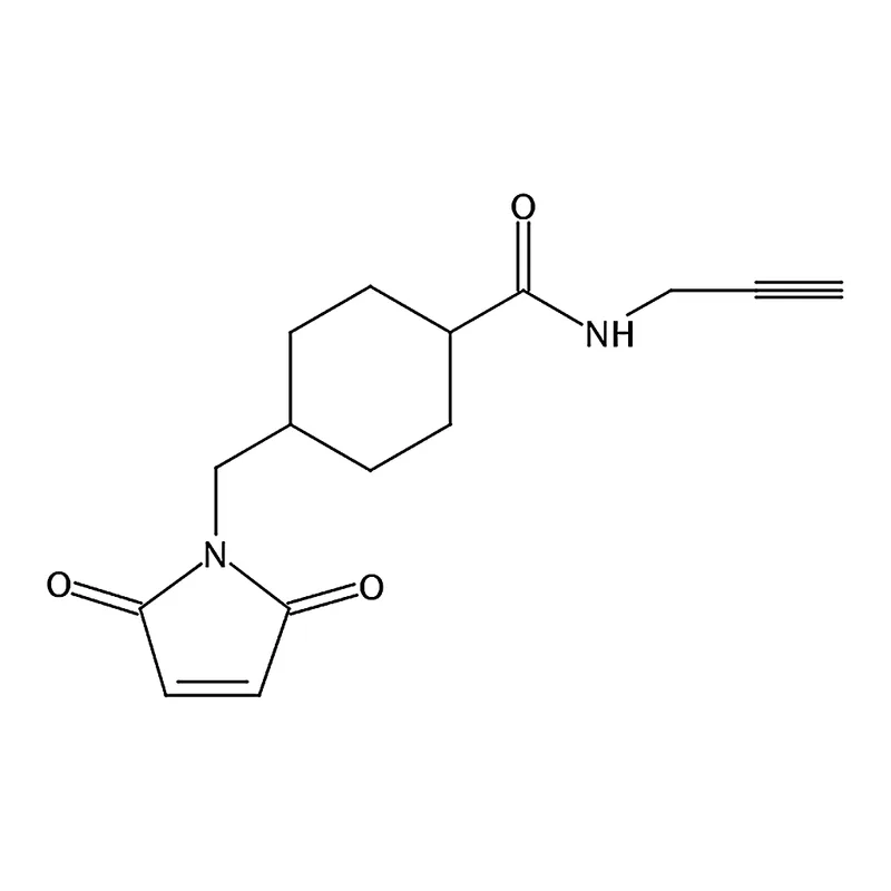 RHAWN 4-((2,5-Dioxo-2,5-dihydro-1H-pyrrol-1-yl)methyl)-N-(prop-2-yn-1-yl)cyclohexanecarboxamide