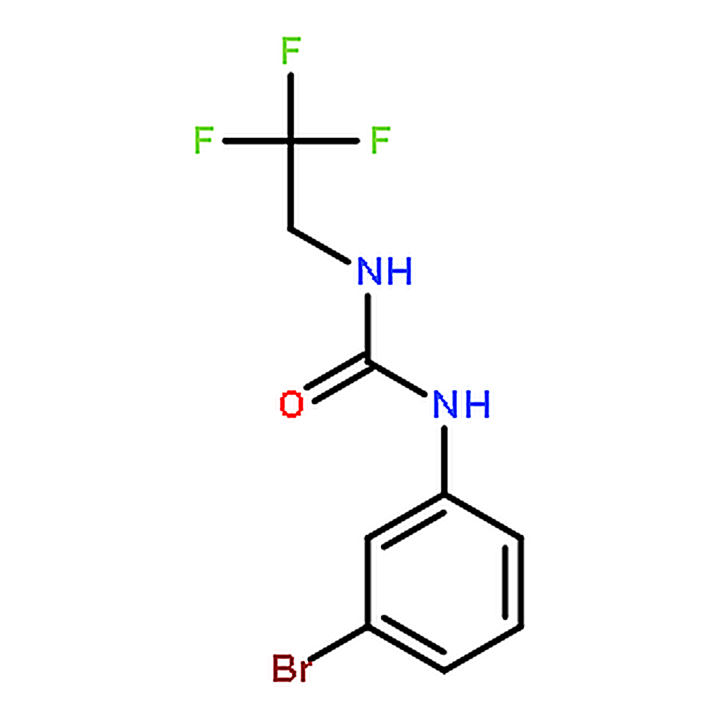RHAWN 1-(3-Bromophenyl)-3-(2,2,2-trifluoroethyl)urea