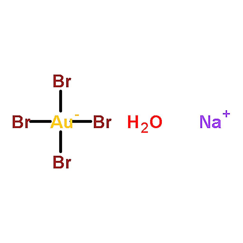 RHAWN Sodium tetrabromoaurate(III) hydrate