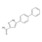 RHAWN 5-Biphenyl-4-yl-1H-pyrazole-3-carboxylic acid