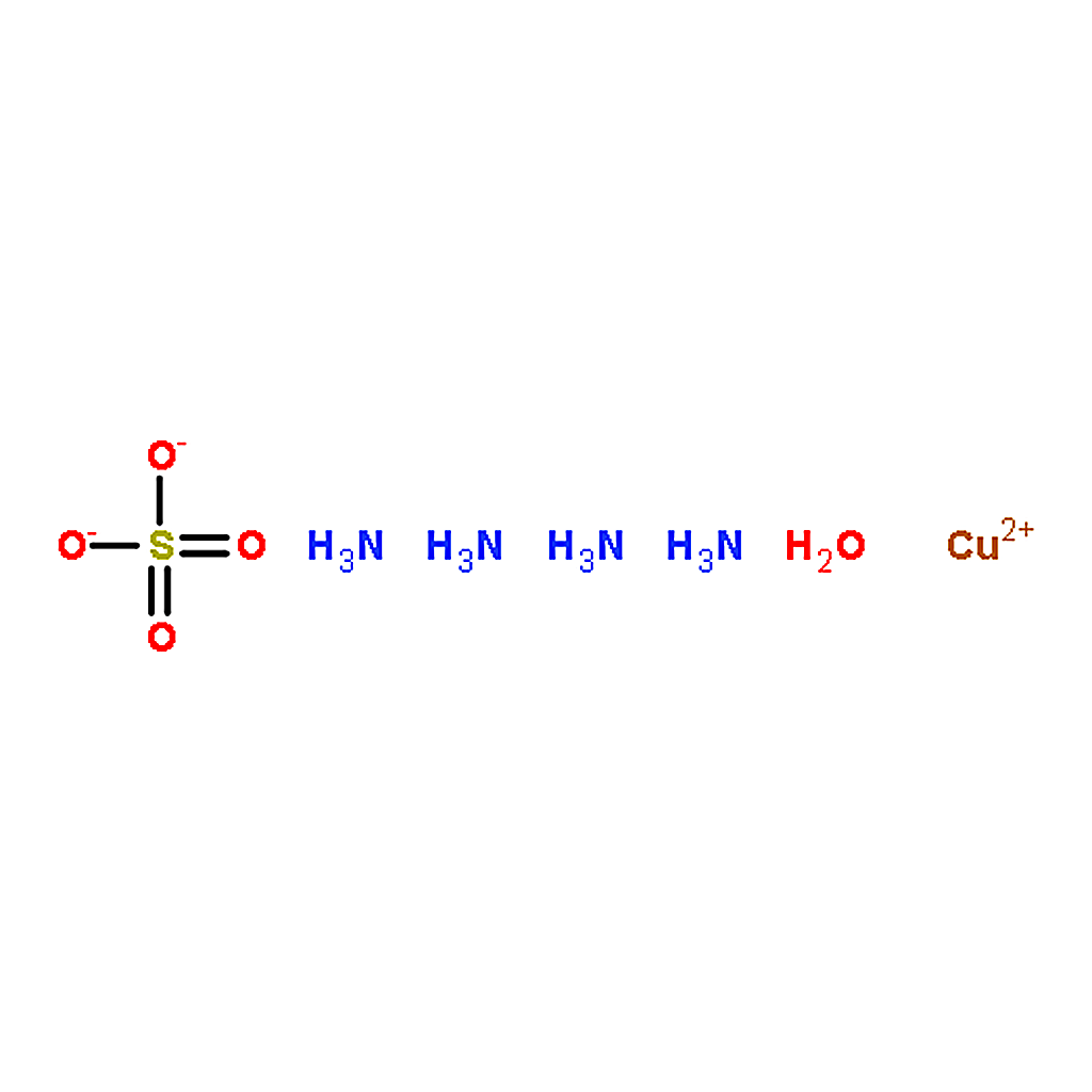 RHAWN Tetraamminecopper(II) sulfate monohydrate