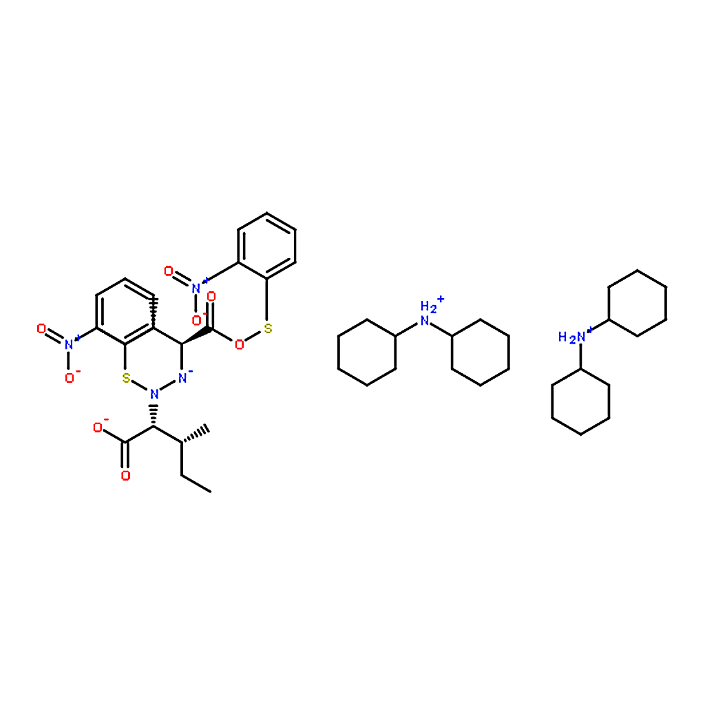 RHAWN <i>N</i>-2-Nitrophenylsulfenyl-<small>L</small>-isoleucine Dicyclohexylammonium Salt
