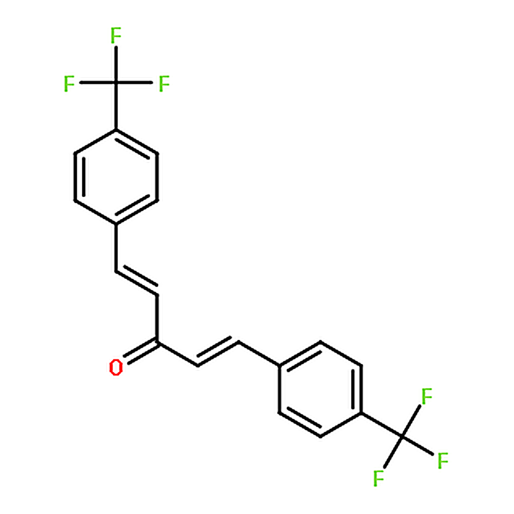RHAWN <i>trans</i>,<i>trans</i>-1,5-Bis[4-(trifluoromethyl)phenyl]-1,4-pentadien-3-one