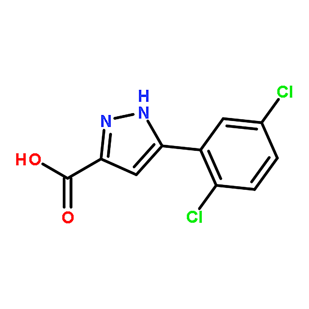 RHAWN 5-(2,5-Dichlorophenyl)-1H-pyrazole-3-carboxylic acid