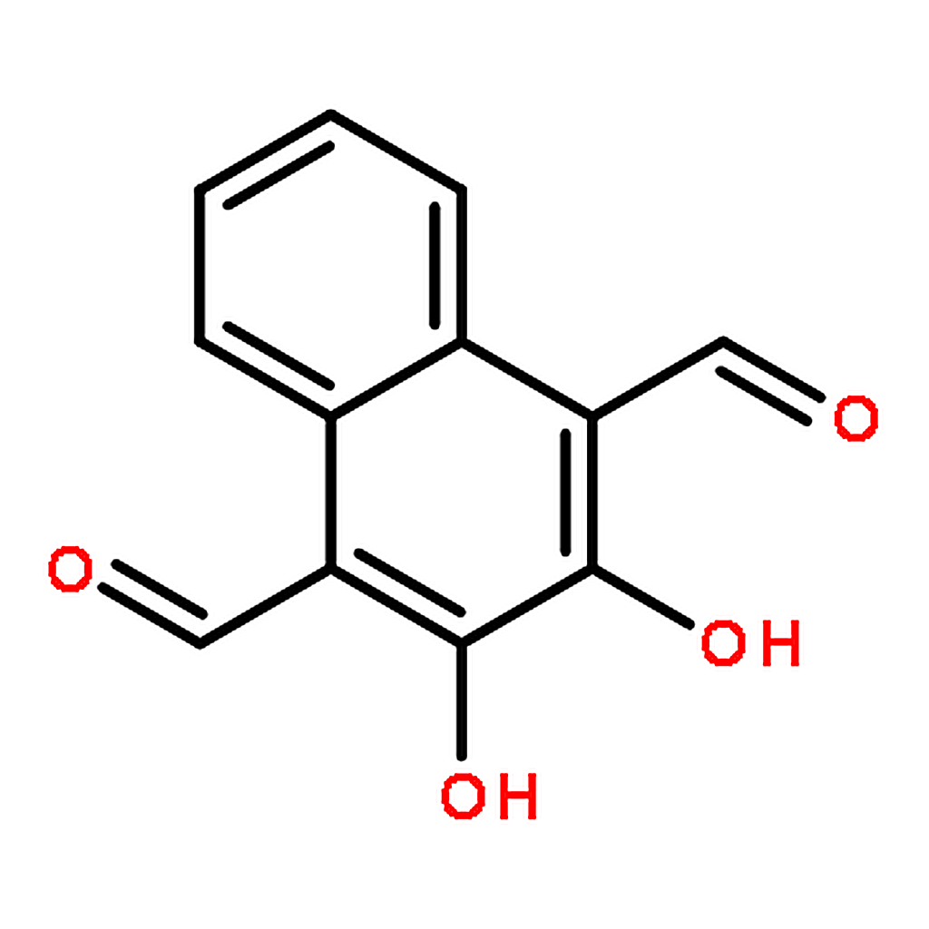 RHAWN 2,3-Dihydroxynaphthalene-1,4-dicarbaldehyde