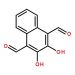 RHAWN 2,3-Dihydroxynaphthalene-1,4-dicarbaldehyde