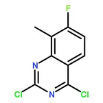 RHAWN 2,4-Dichloro-7-fluoro-8-methylquinazoline