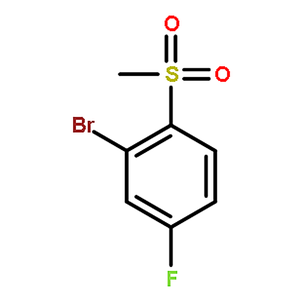 RHAWN 2-Bromo-4-fluoro-1-(methylsulfonyl)benzene