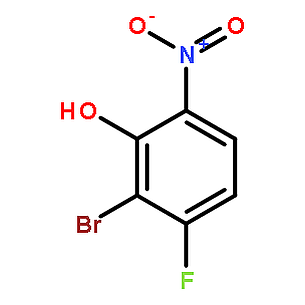 RHAWN 2-Bromo-3-fluoro-6-nitrophenol