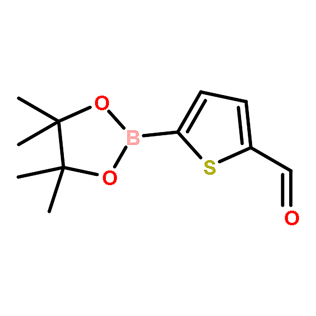 RHAWN 5-(4，4，5，5-Tetramethyl-1，3，2-dioxaborolan-2-yl)thiophene-2-carbaldehyde