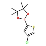 RHAWN 2-(4-Chlorothiophen-2-yl)-4,4,5,5-tetramethyl-1,3,2-dioxaborolane