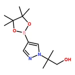 RHAWN 2-Methyl-2-(4-(4,4,5,5-tetramethyl-1,3,2-dioxaborolan-2-yl)-1H-pyrazol-1-yl)propan-1-ol