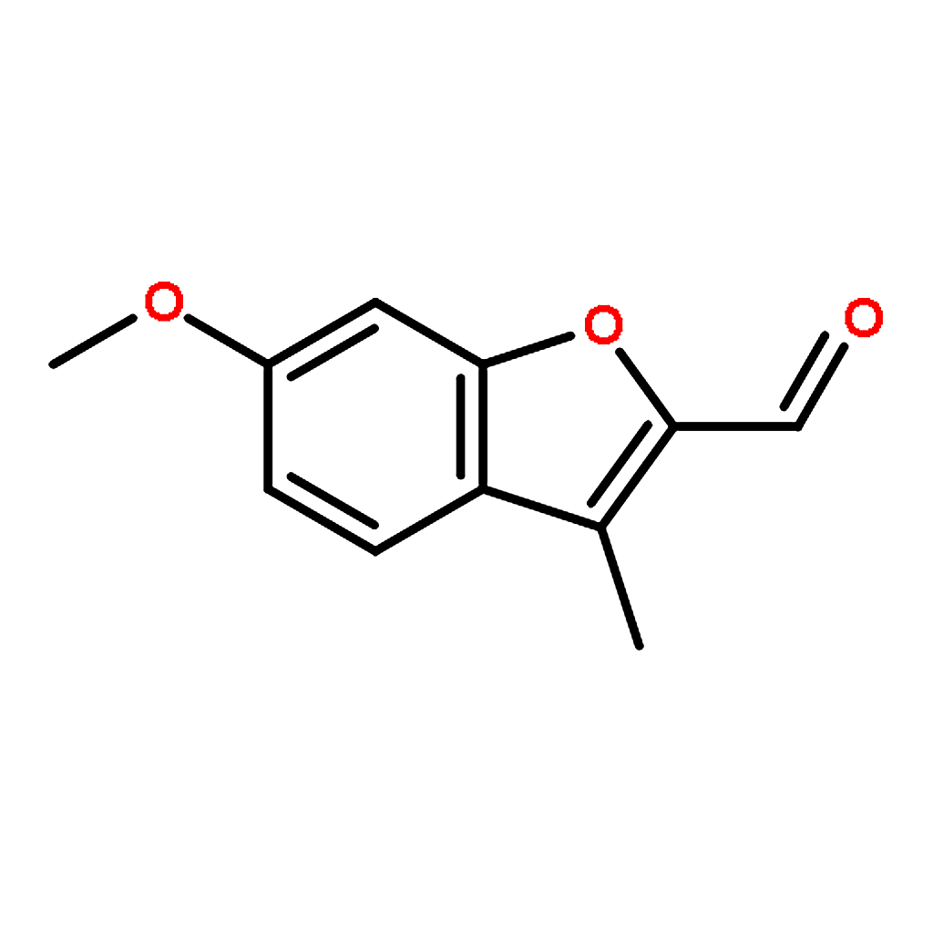 RHAWN 6-Methoxy-3-methylbenzofuran-2-carbaldehyde