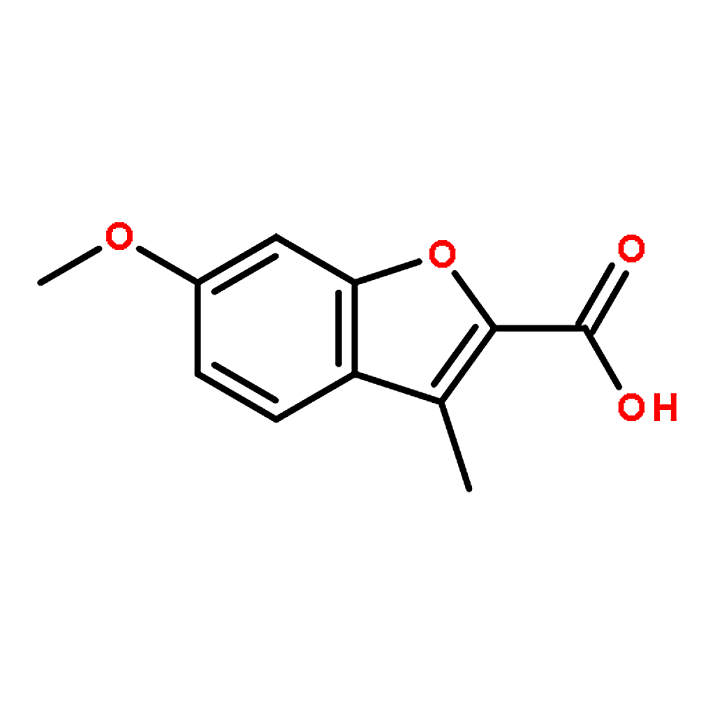 RHAWN 6-Methoxy-3-methyl-1-benzofuran-2-carboxylic acid