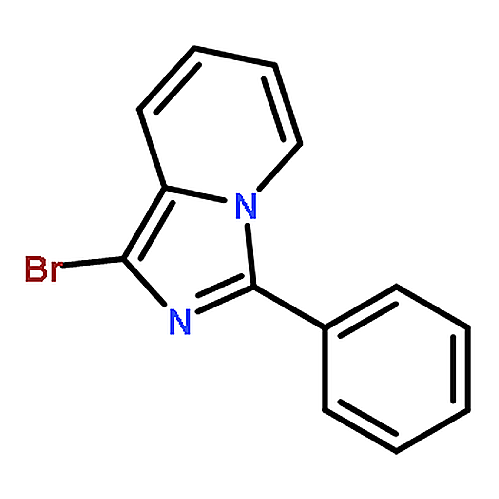 RHAWN 1-Bromo-3-phenylimidazo[1,5-<i>a</i>]pyridine