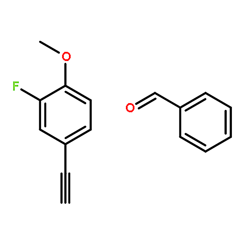 RHAWN 5-Fluoro-2-((4-methoxyphenyl)ethynyl)benzaldehyde