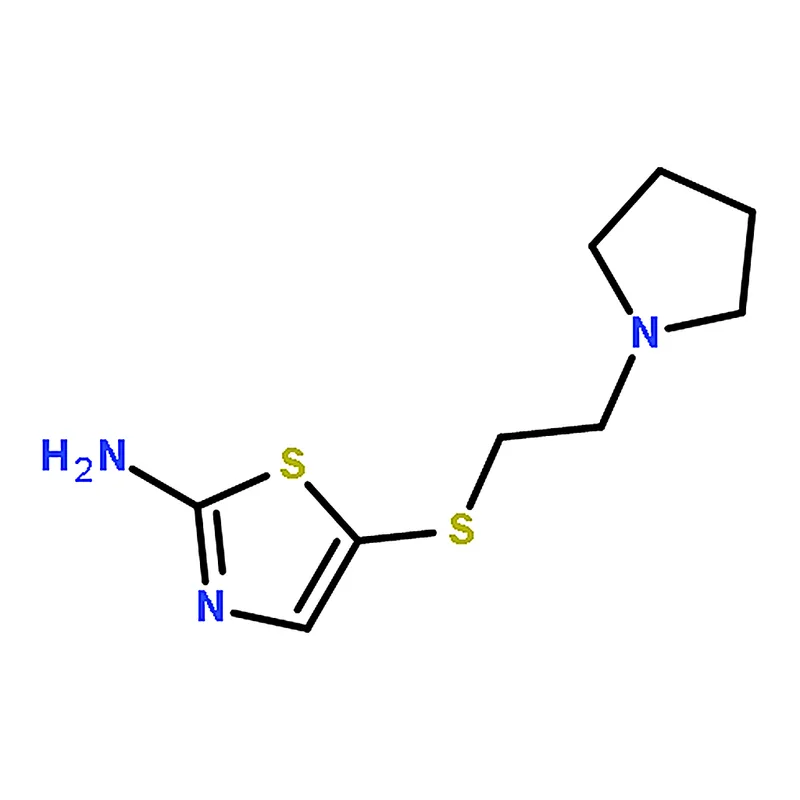 RHAWN 5-(2-(Pyrrolidin-1-yl)ethylthio)thiazol-2-amine