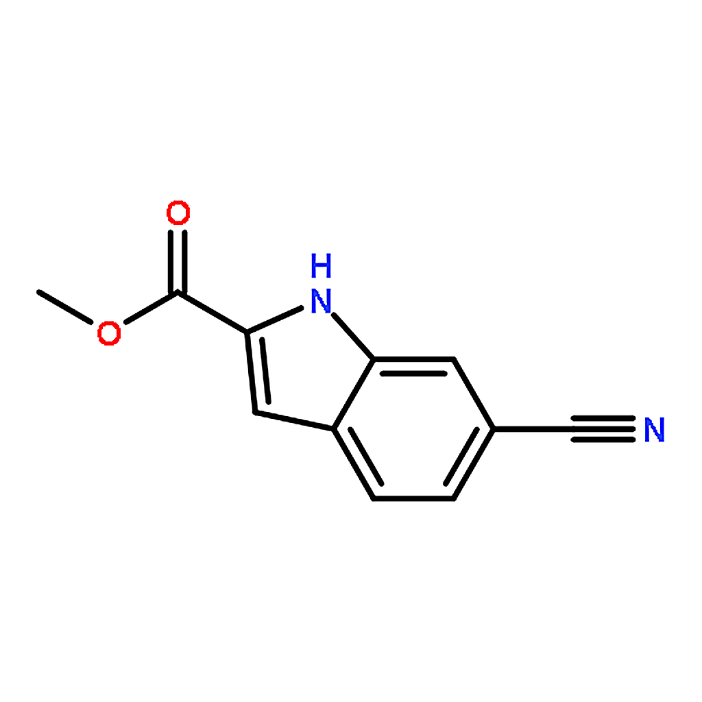 RHAWN Methyl 6-cyano-1H-indole-2-carboxylate