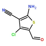 RHAWN 2-Amino-4-chloro-5-formyl-3-thiophenecarbonitrile