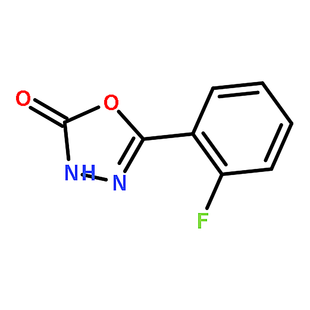 RHAWN 5-(2-Fluorophenyl)-1，3，4-oxadiazol-2(3H)-one
