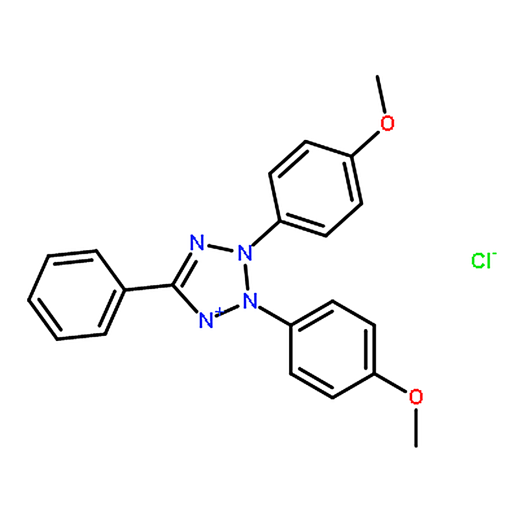 RHAWN 2,3-Bis(4-methoxyphenyl)-5-phenyltetrazolium Chloride